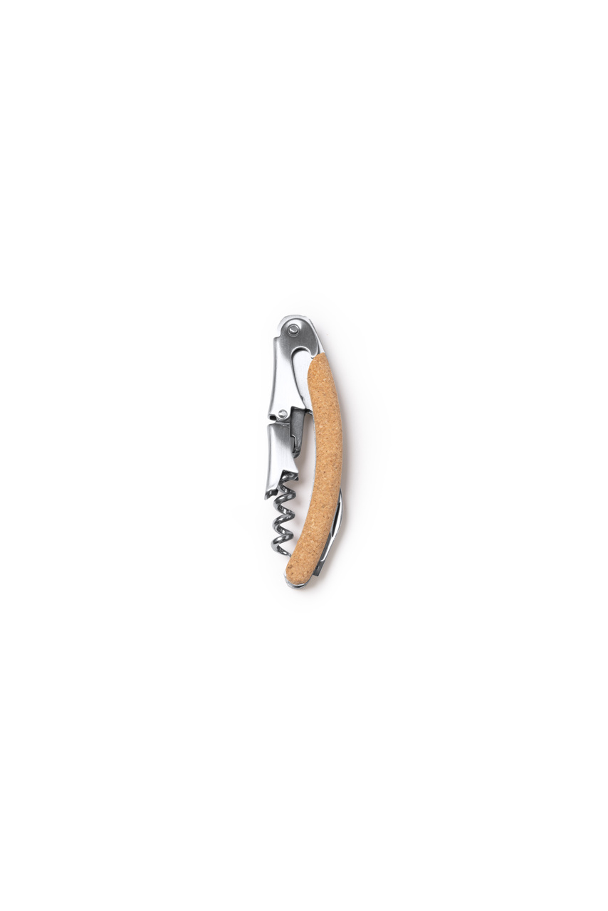 Brakel Stainless Steel Corkscrew with Cork Handle