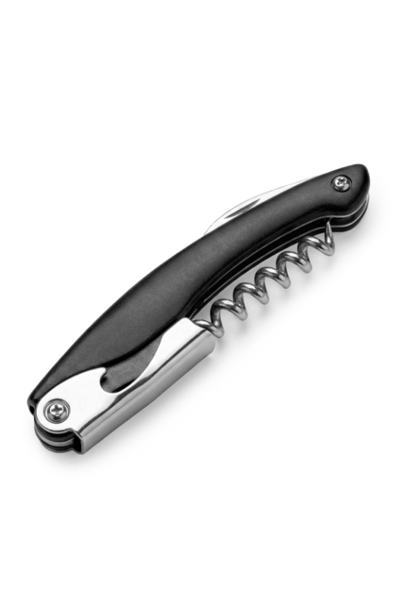 Classic Stainless Steel Corkscrew with Bottle Opener