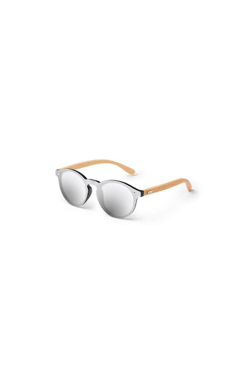 Colton Bamboo Sunglasses with UV400 Mirror Lenses
