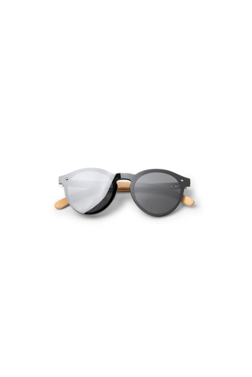 Colton Bamboo Sunglasses with UV400 Mirror Lenses