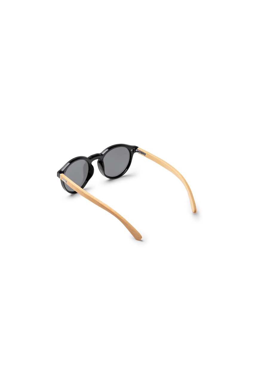 Colton Bamboo Sunglasses with UV400 Mirror Lenses