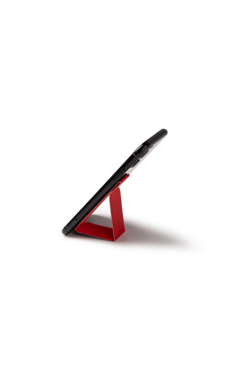 MORGAN Foldable Mobile Stand in Recycled PU