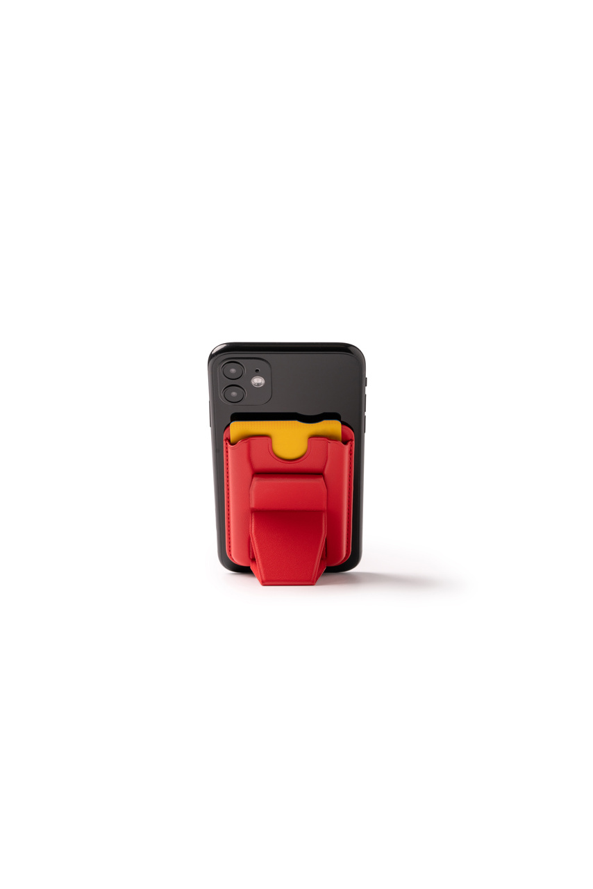 SEKUN Recycled PU Card Holder with Stand