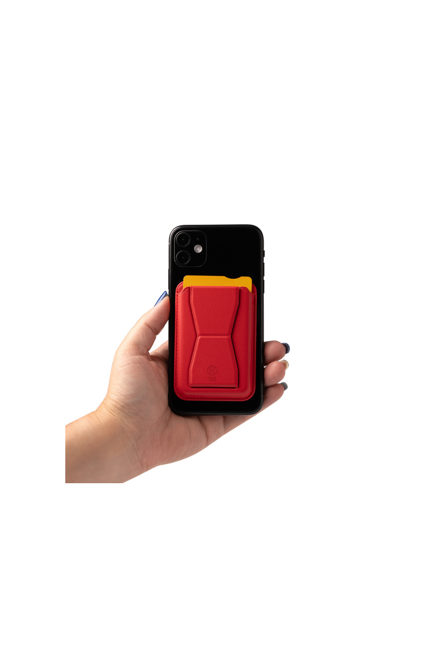 SEKUN Recycled PU Card Holder with Stand