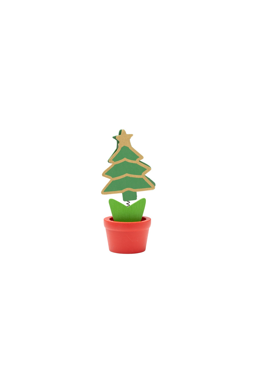 Festive Santa Note Clip Stand for Christmas