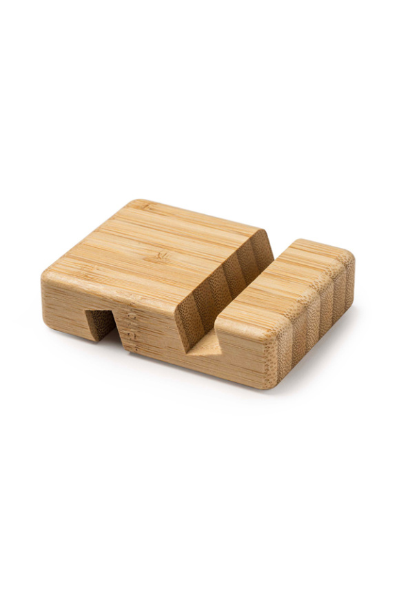 Bamboo Mobile Device Stand - Elegant and Eco-Friendly