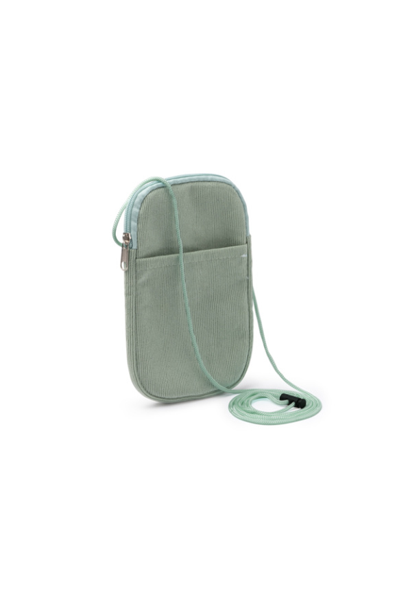Corduroy Mobile Phone Holder with Strap