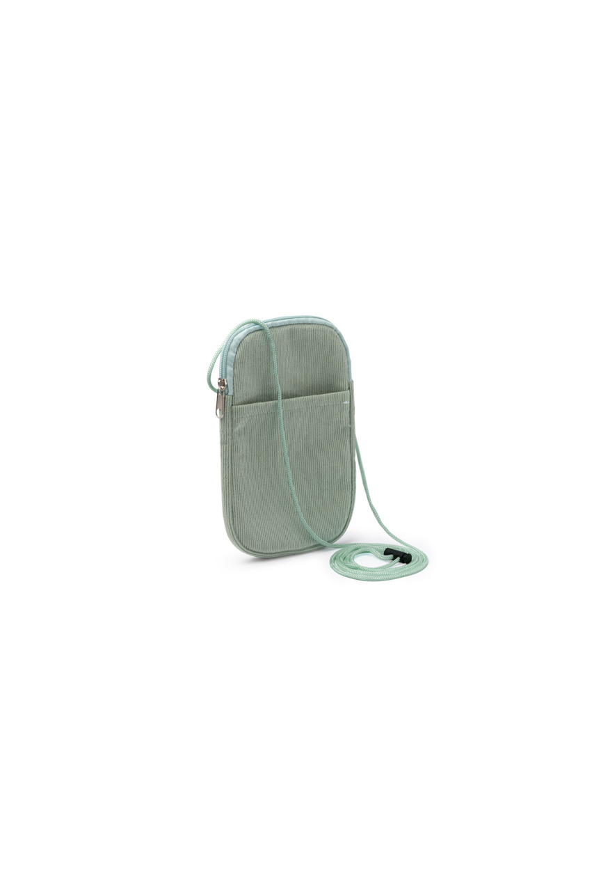 Corduroy Mobile Phone Holder with Strap