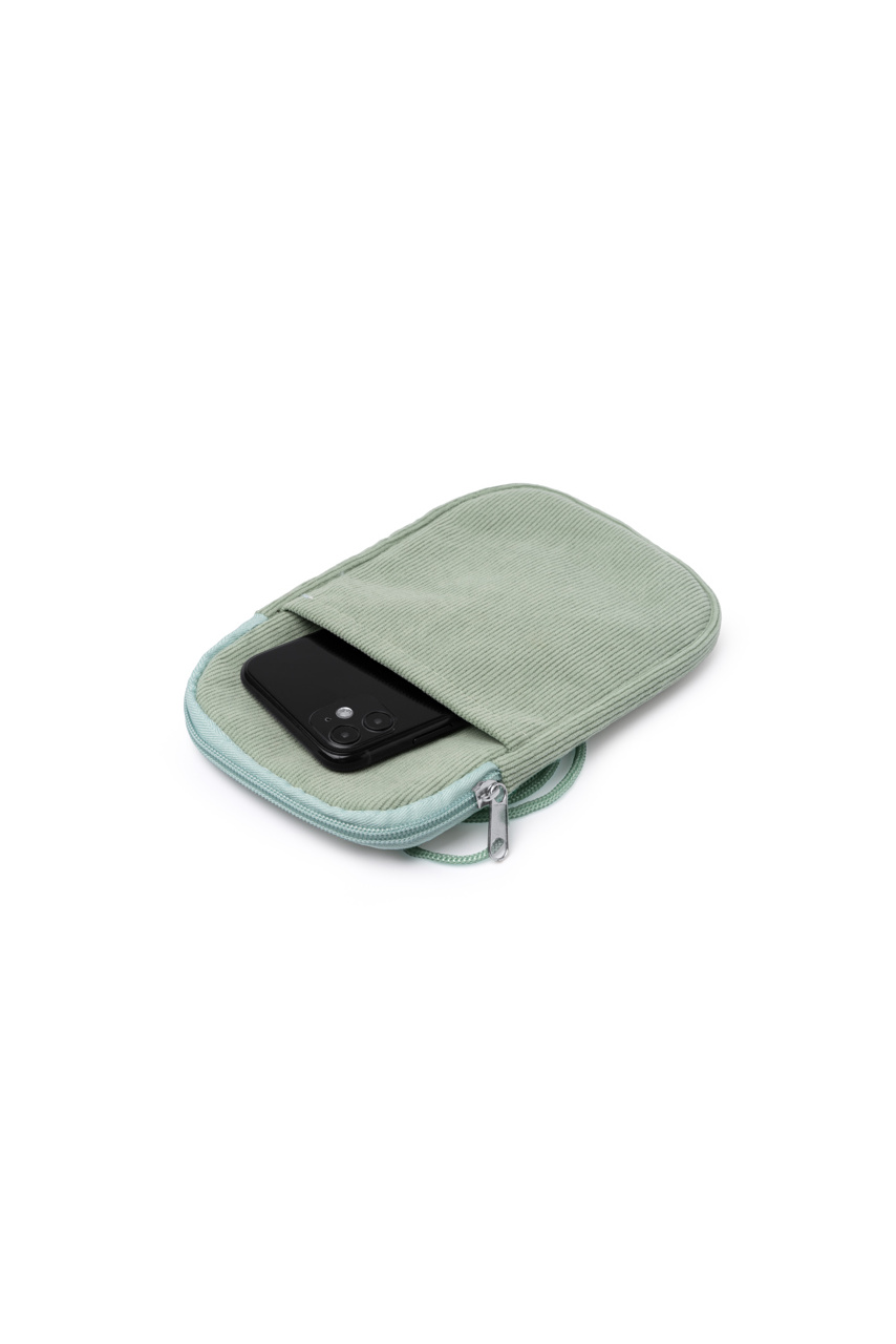 Corduroy Mobile Phone Holder with Strap