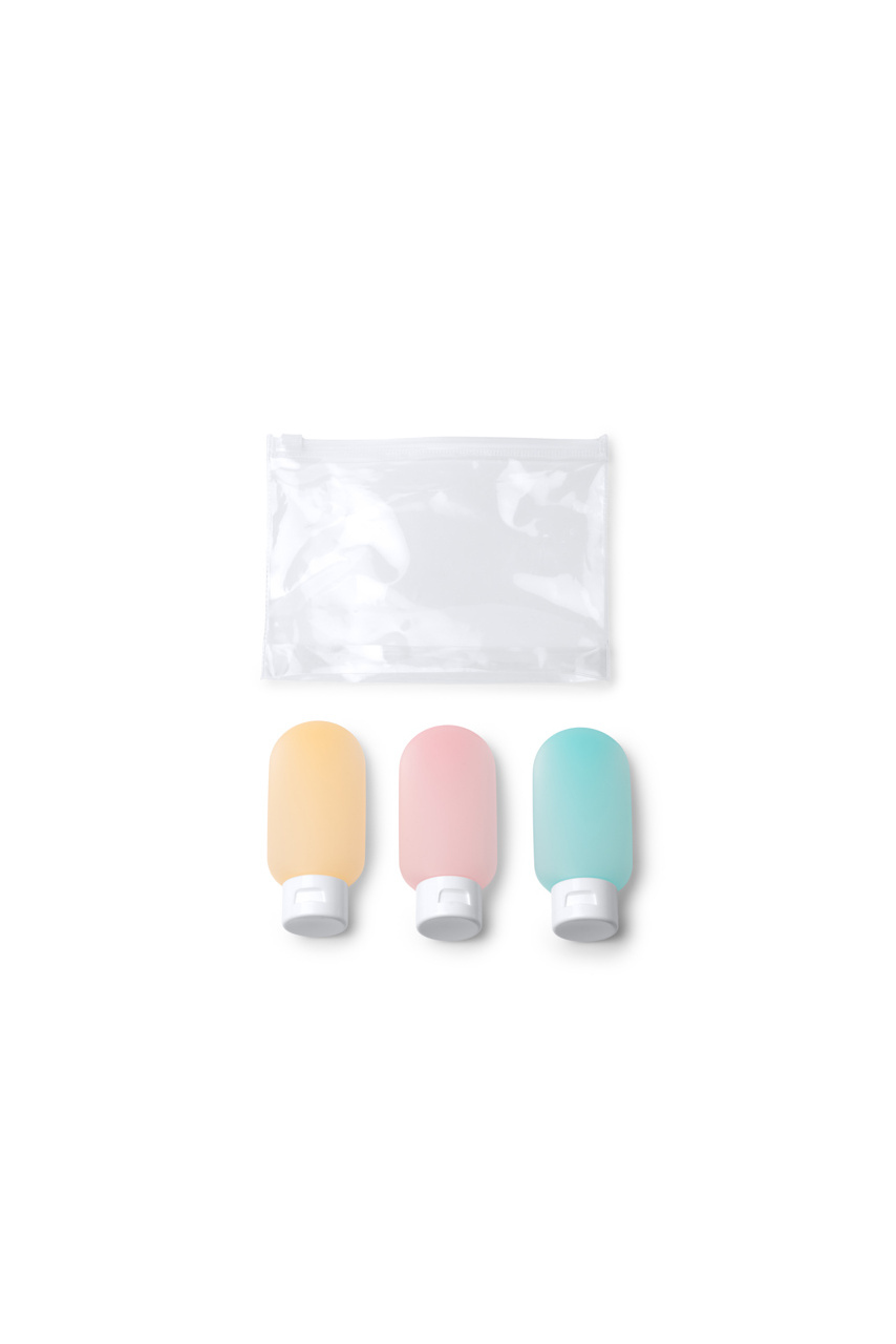 LOGAN Travel Toiletry Set with Reusable Containers
