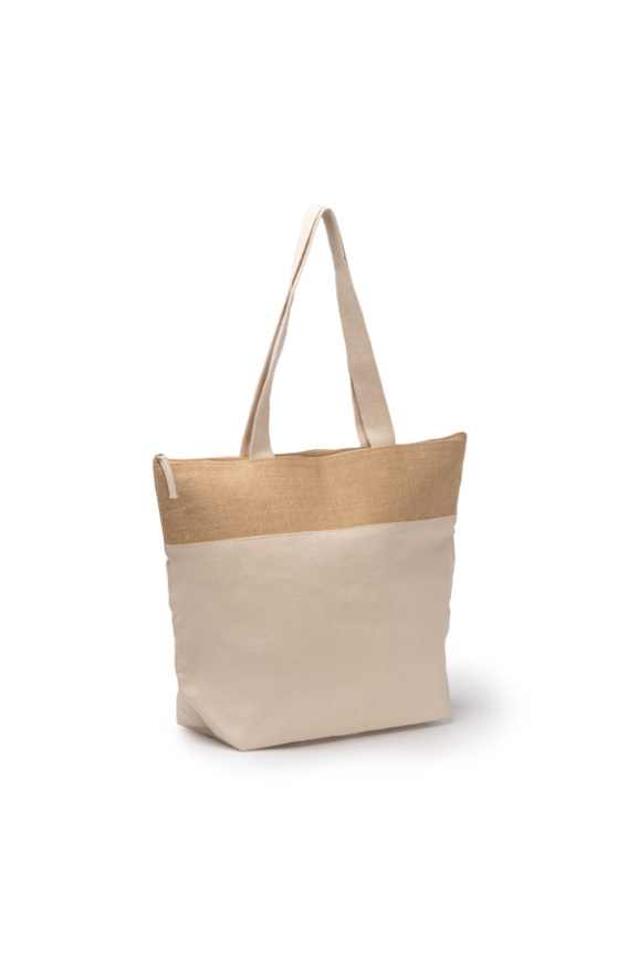 MOREA Cotton and Jute Cooler Bag