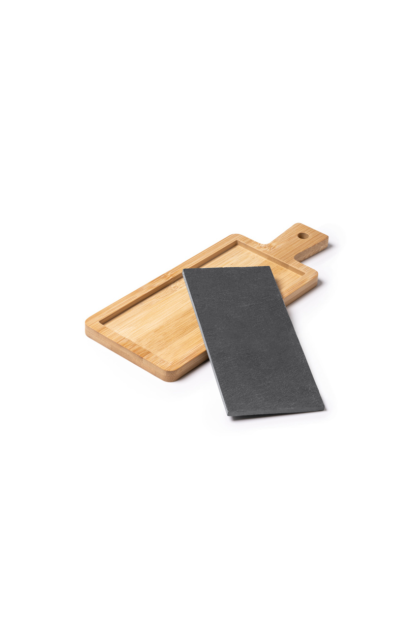 LANDA Bamboo and Slate Chopping Board