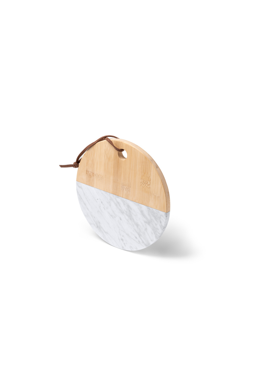 Eco-Friendly Bamboo and Marble Chopping Board