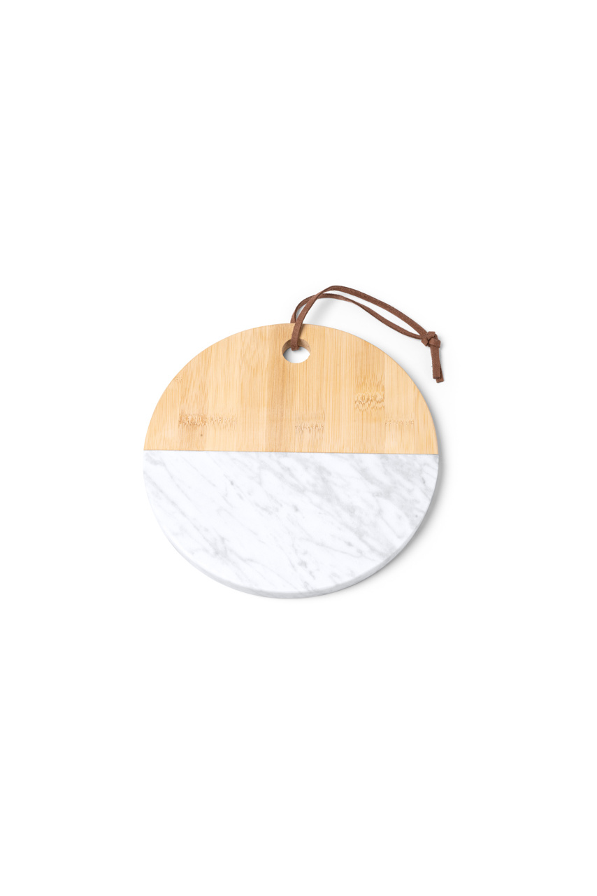 Eco-Friendly Bamboo and Marble Chopping Board