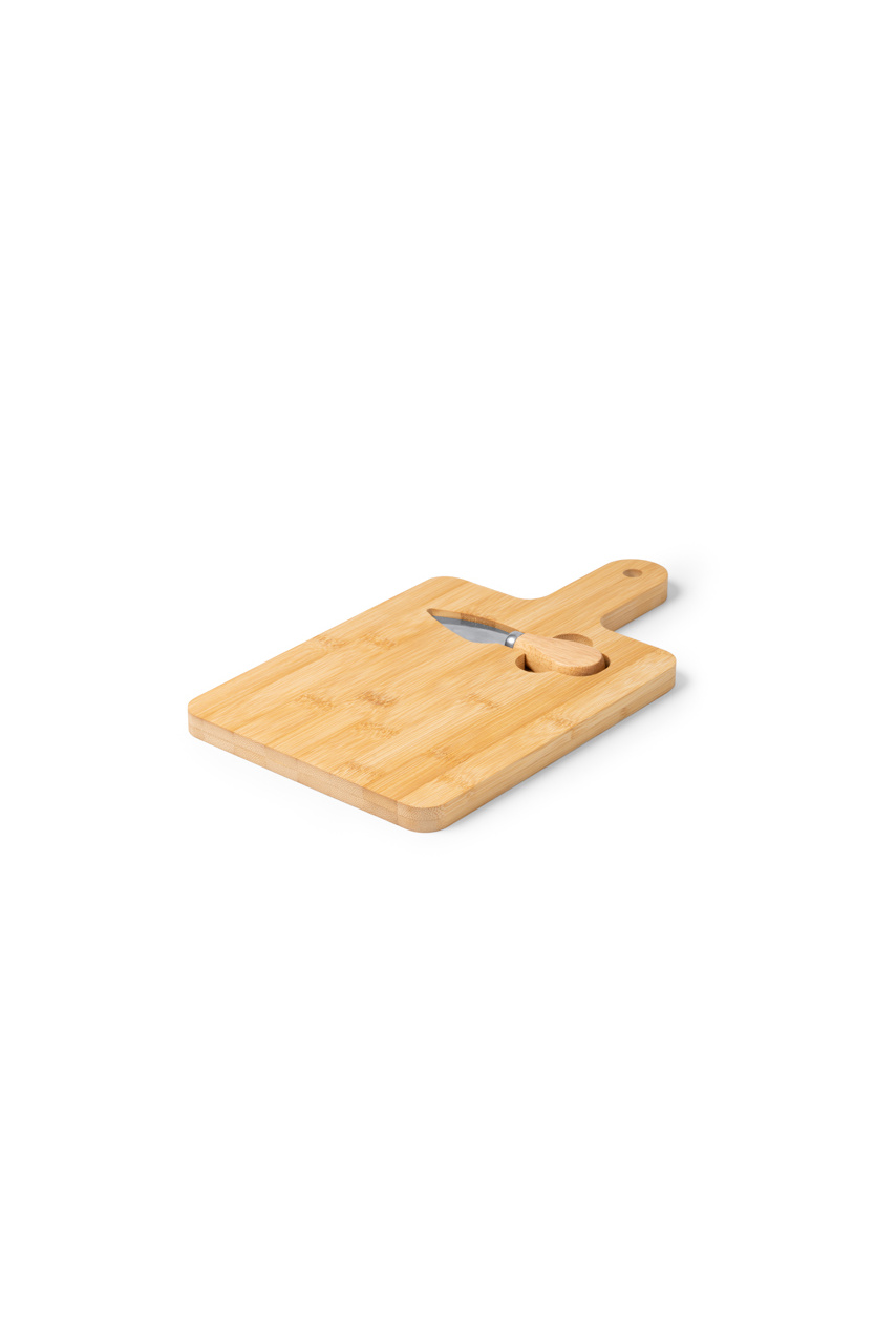 Tocător Bamboo cu Cuțit Inox - Design Eco