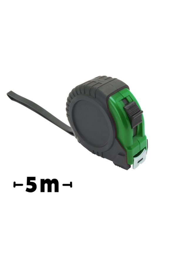 5m Rubber-Coated Tape Measure with Lock