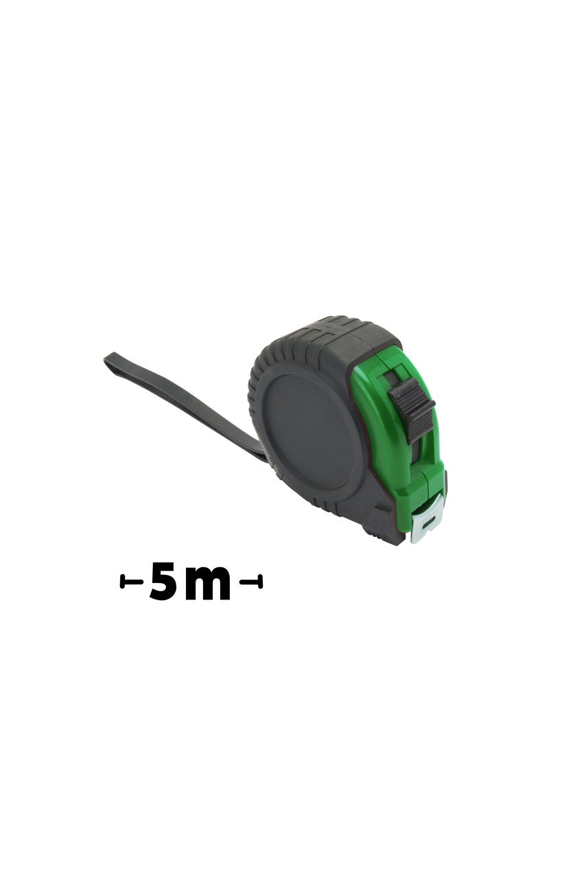 5m Rubber-Coated Tape Measure with Lock