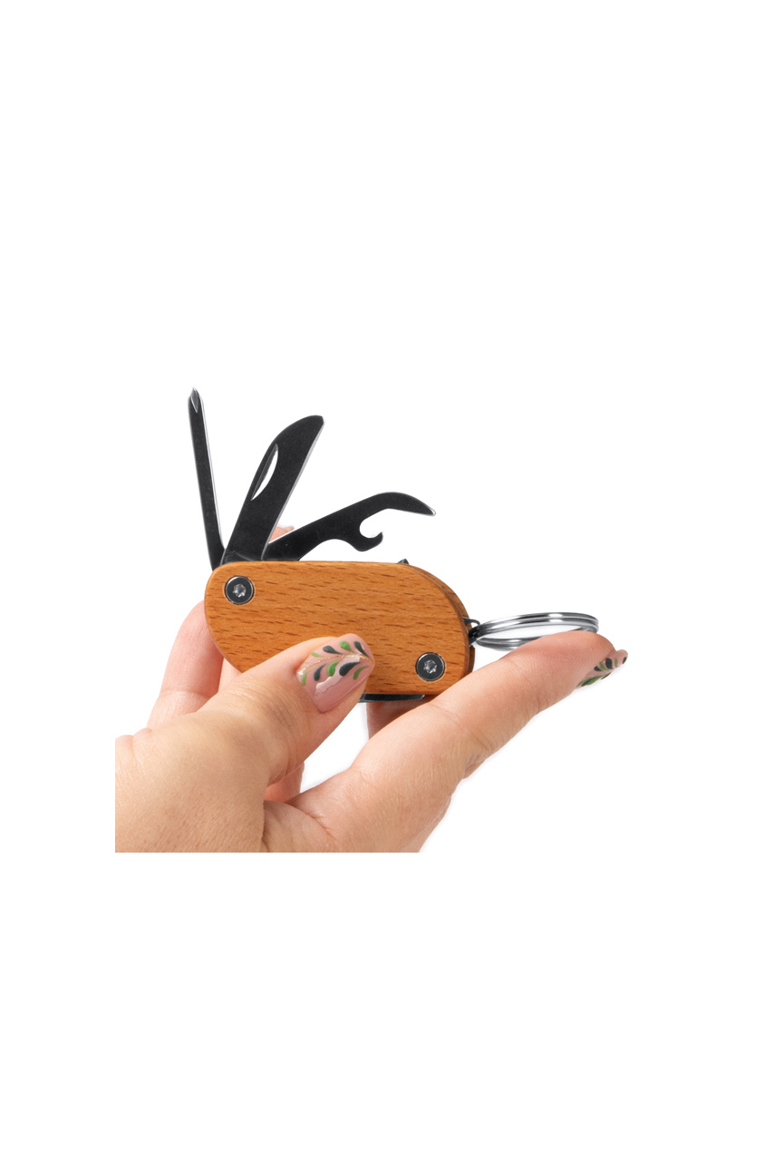 Caravel Multi-Tool with Wooden Body - 5 Functions