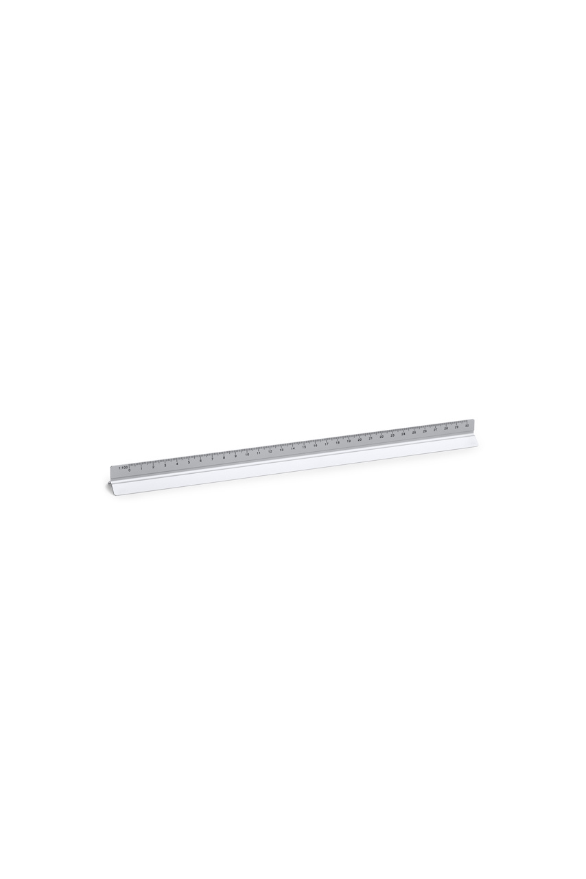 Riglă Triunghiulară Aluminiu 30 cm DINTEL