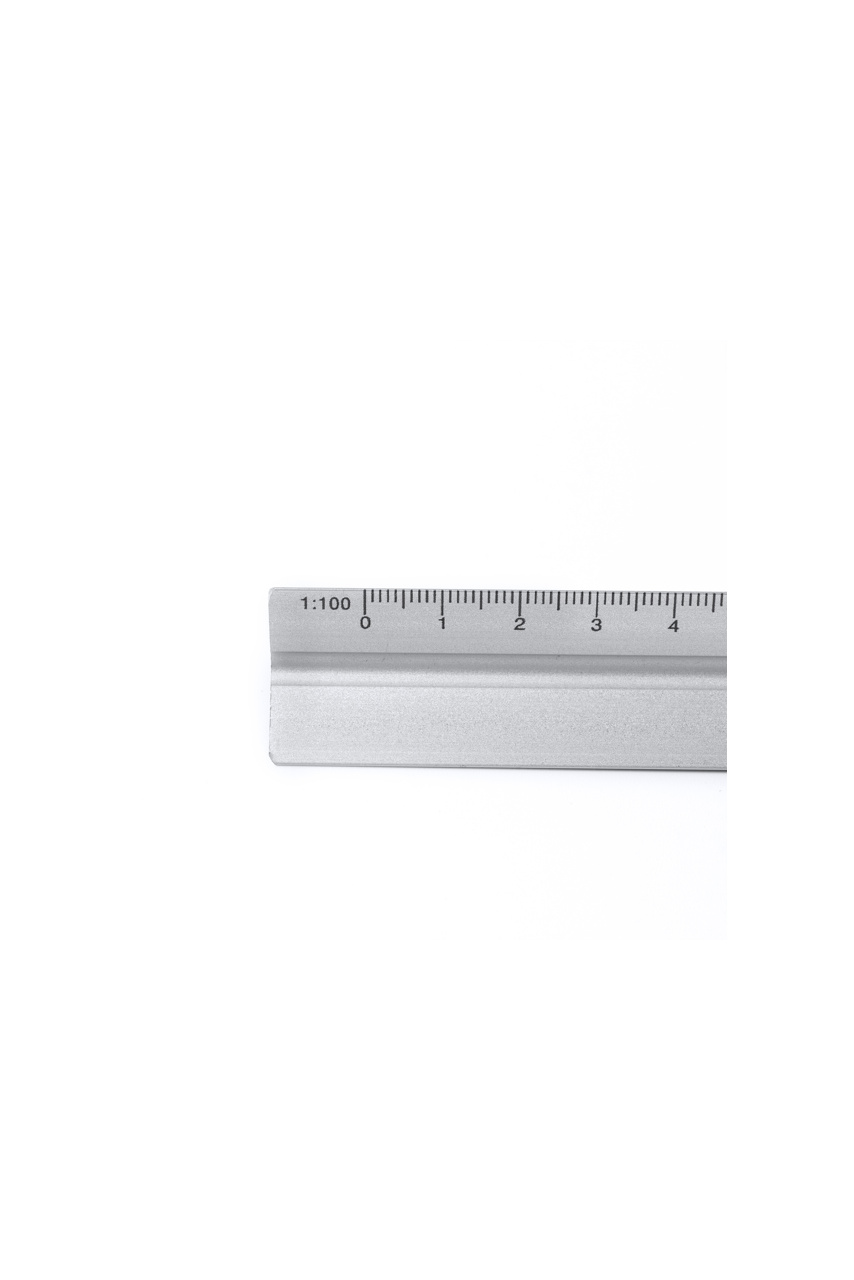 DINTEL Aluminium Triangular Scale Ruler 30 cm
