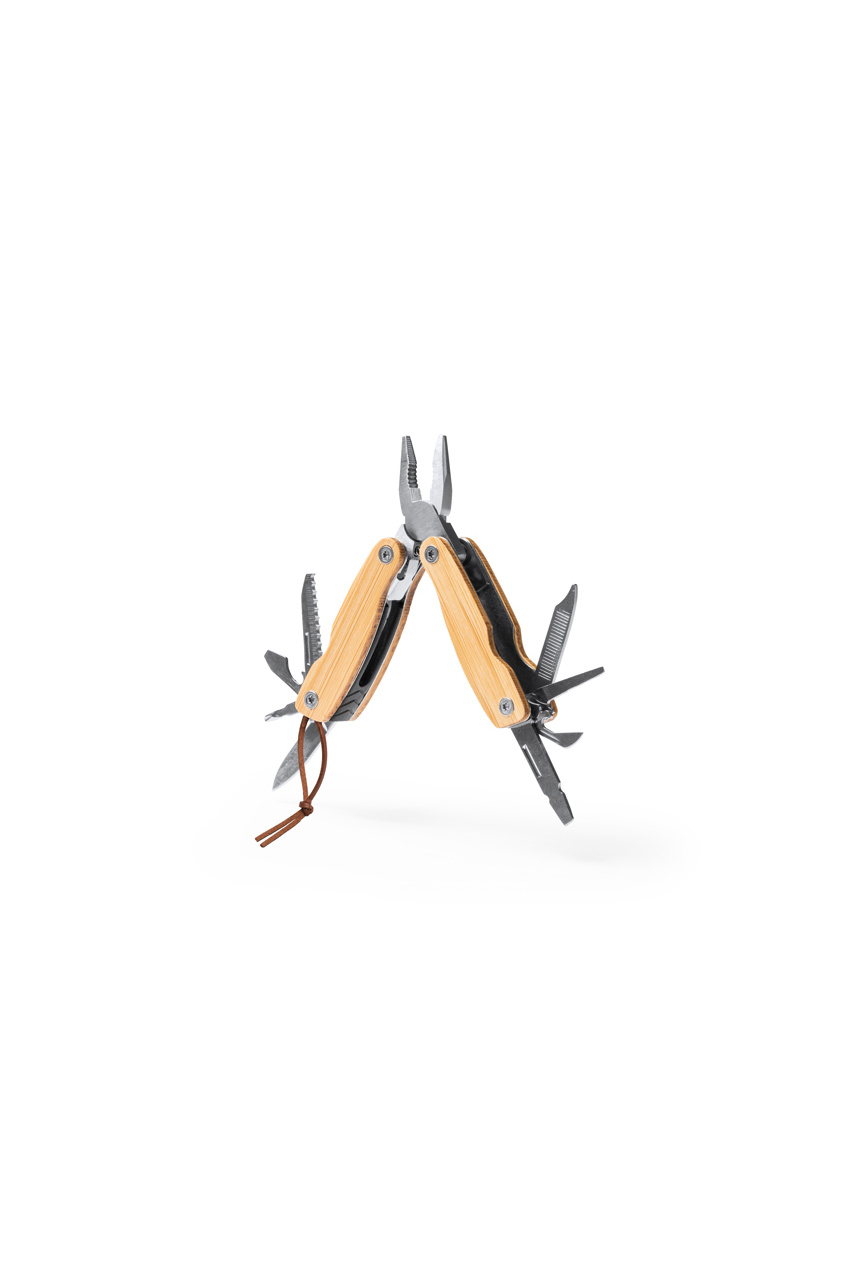 Multi-tool MURDOK din oțel și bambus