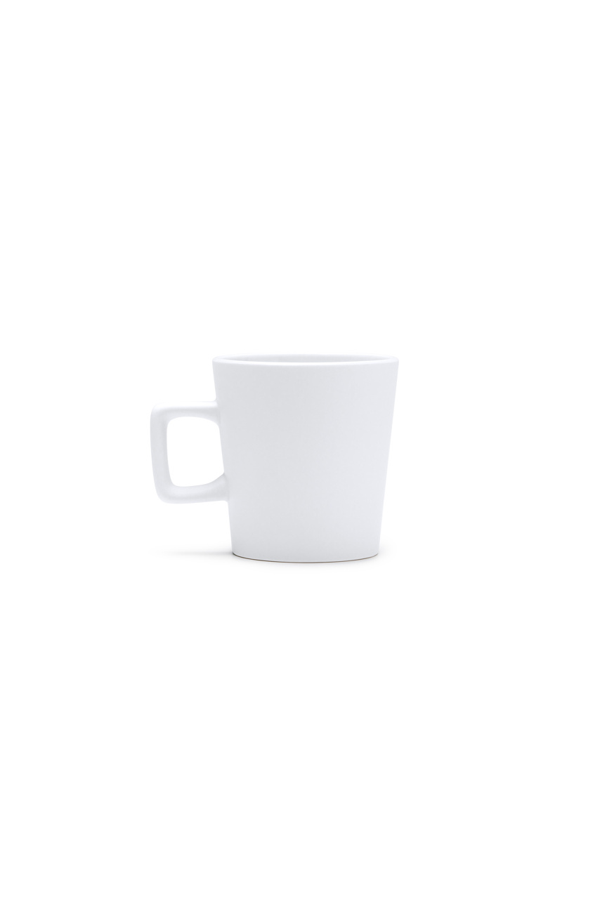 Matte Ceramic Mug with Square Handle - 300 ml