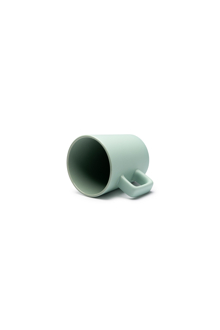 Matte Ceramic Mug with Square Handle - 300 ml