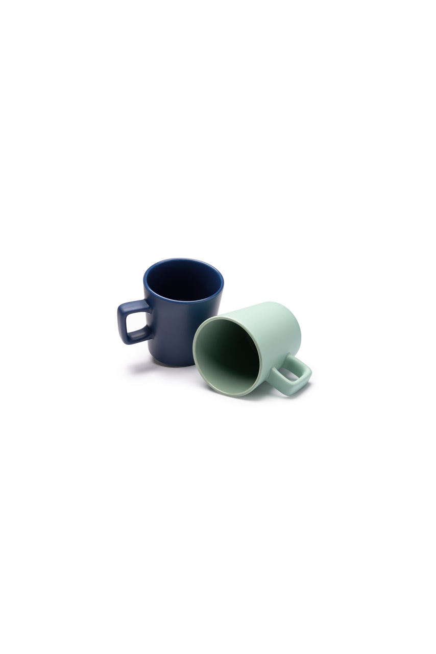Cana Ceramică GALVAN cu Mâner Pătrat - 300 ml
