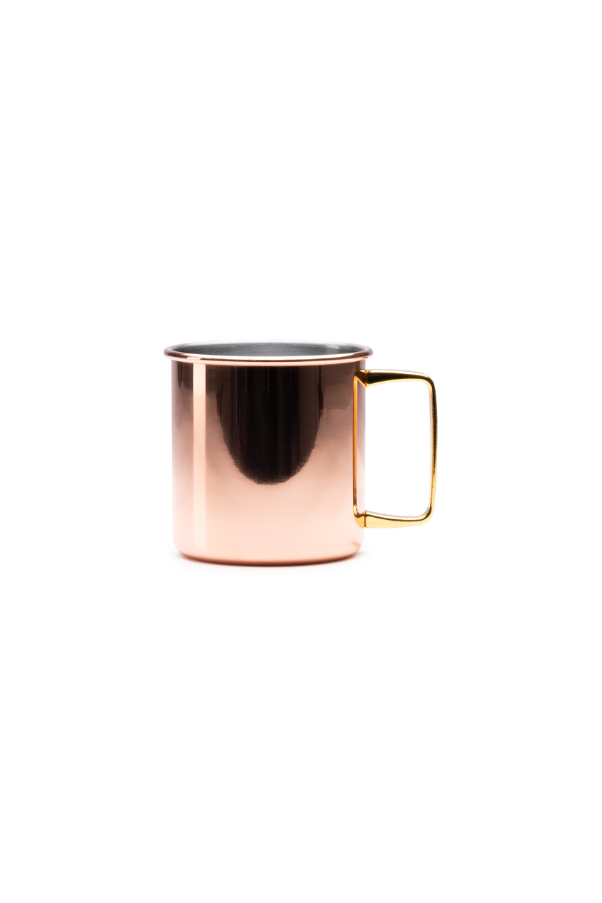 LIRIA Stainless Steel Copper Coated Mug - 480 ml