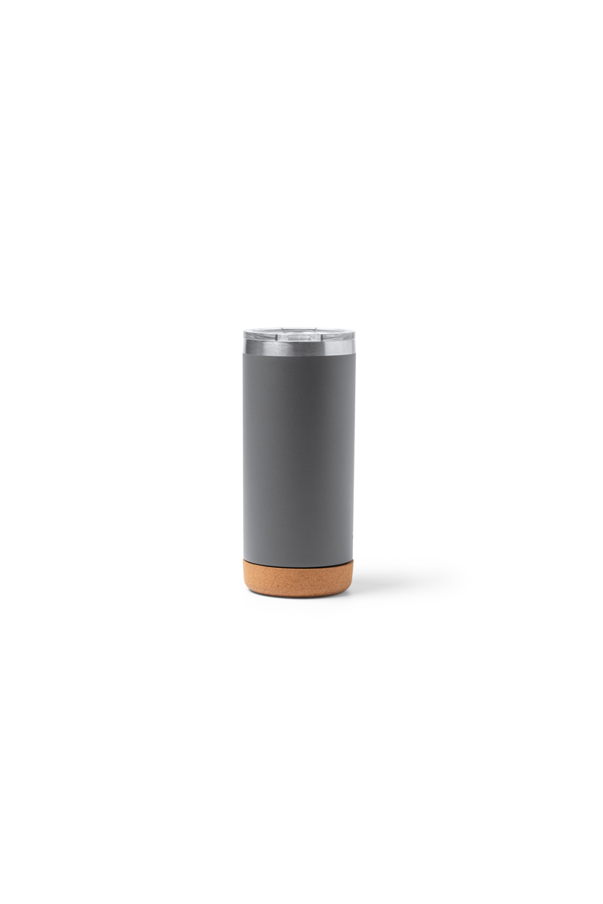 Cana Termică BEYRON din Metal cu Fund de Plută - 600 ml