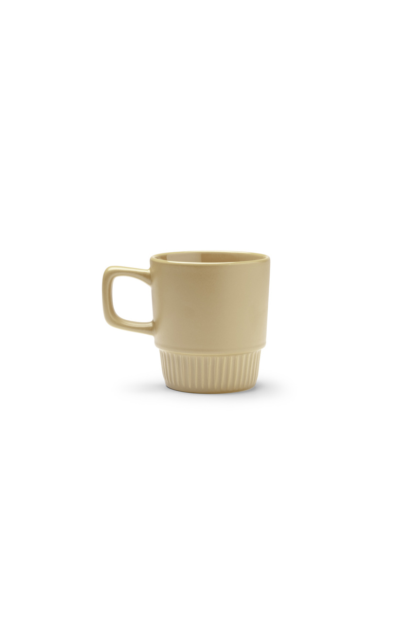 LONGI Ceramic Mug with Beveled Base - 300 ml