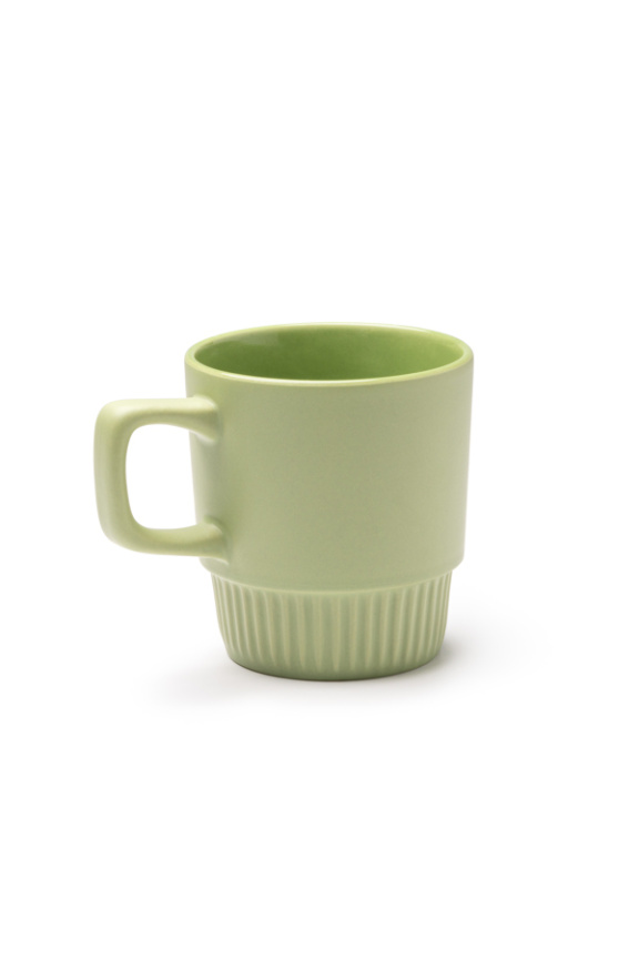 LONGI Ceramic Mug with Beveled Base - 300 ml