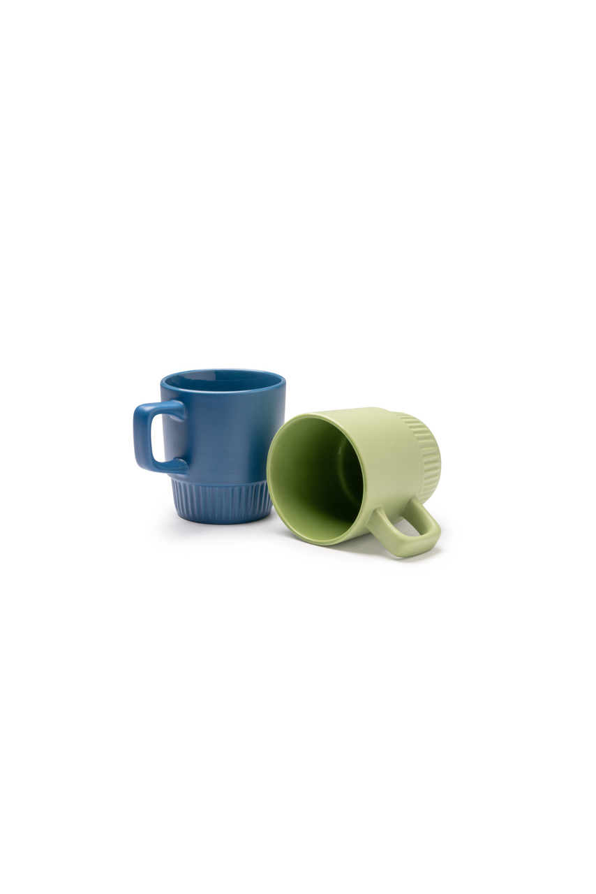 LONGI Ceramic Mug with Beveled Base - 300 ml