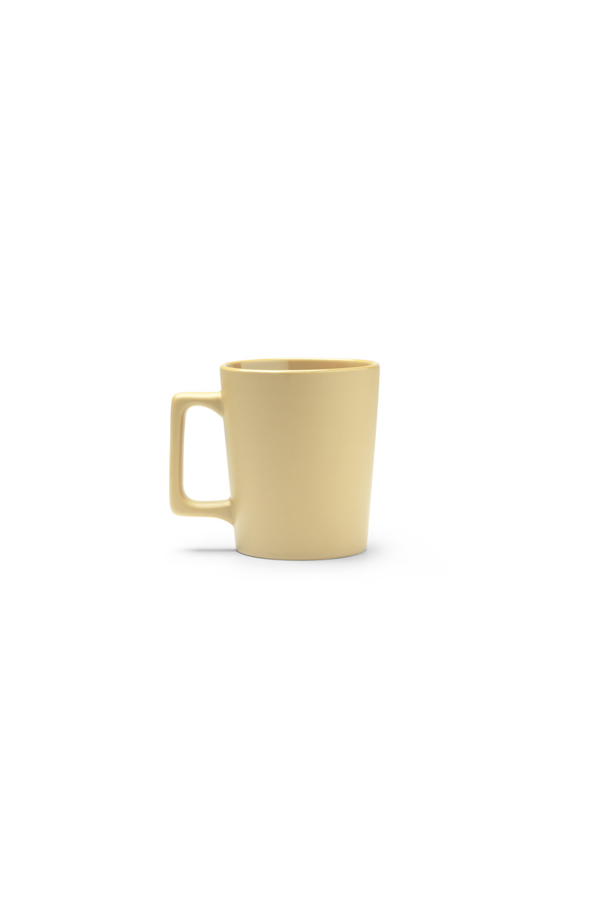 DUNLOK Ceramic Mug with Large Handle 400ml