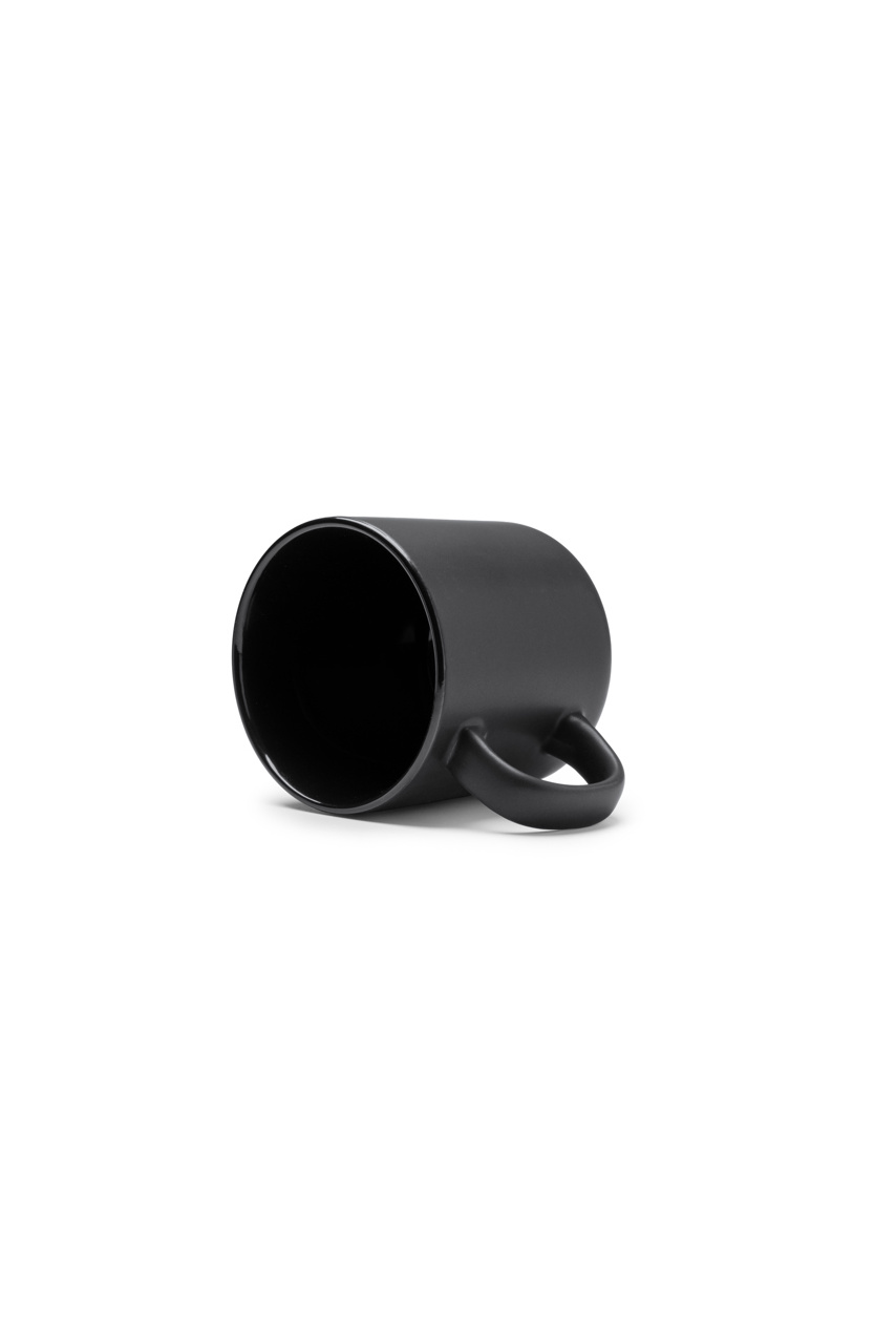 MOLIS Matte Black Ceramic Mug - 300 ml