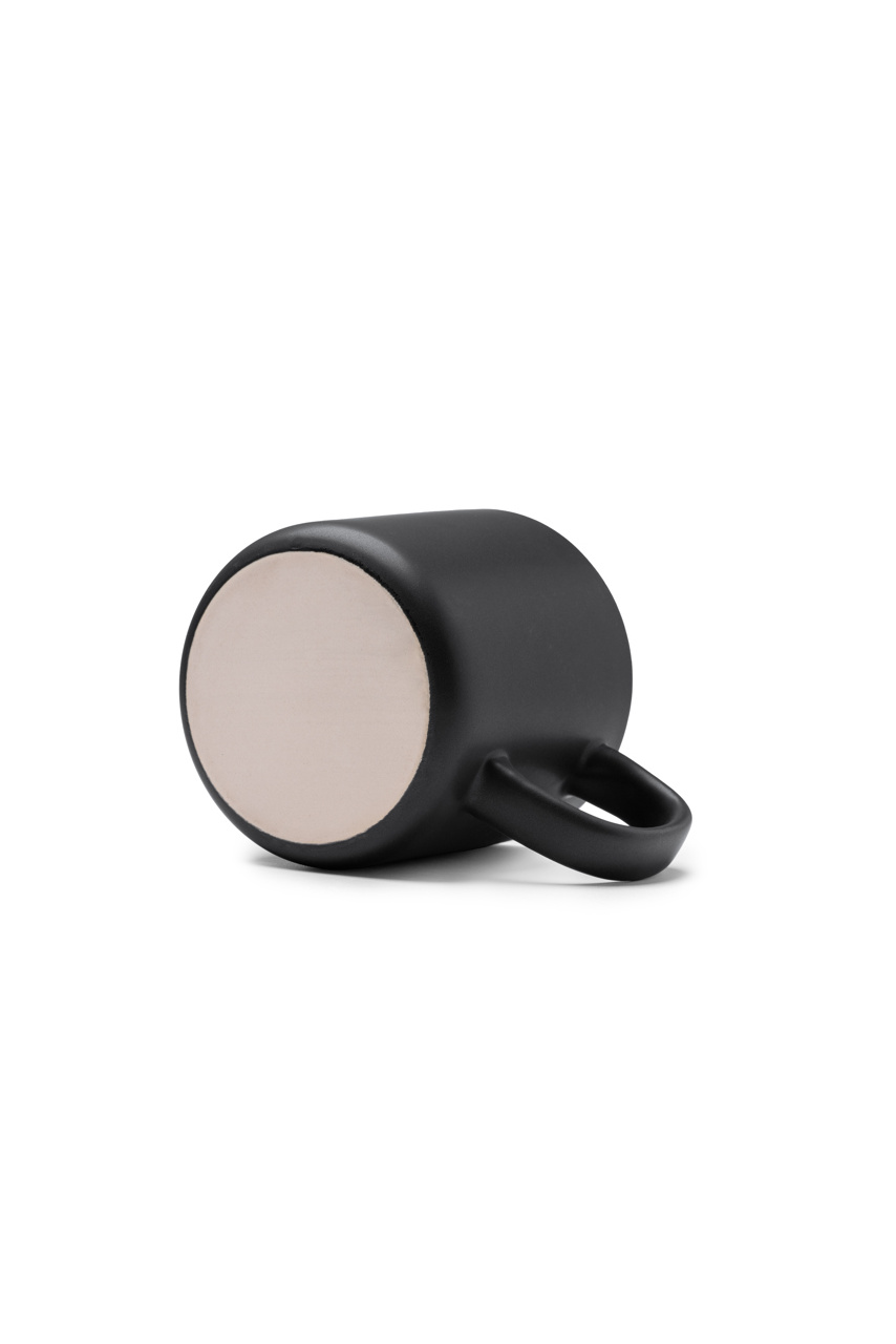 MOLIS Matte Black Ceramic Mug - 300 ml