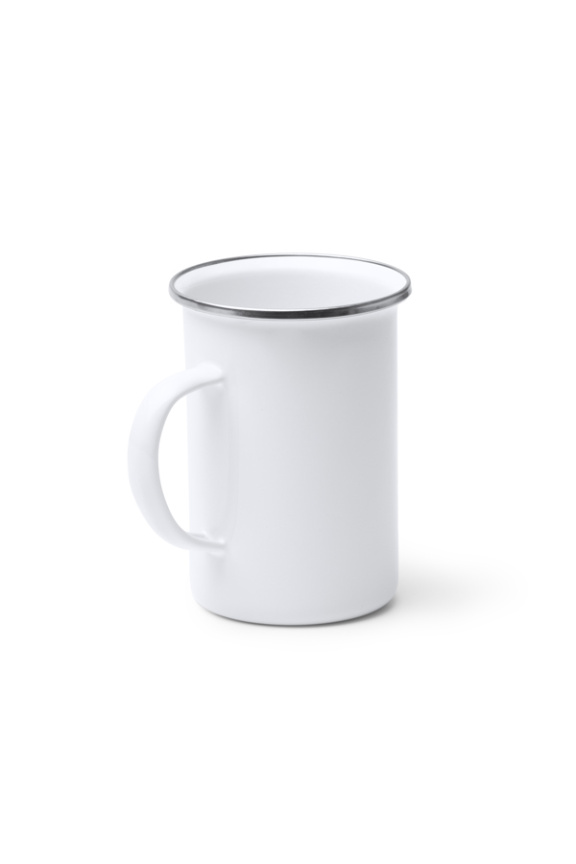 ALEPO Enamelled Metal High Mug 380ml