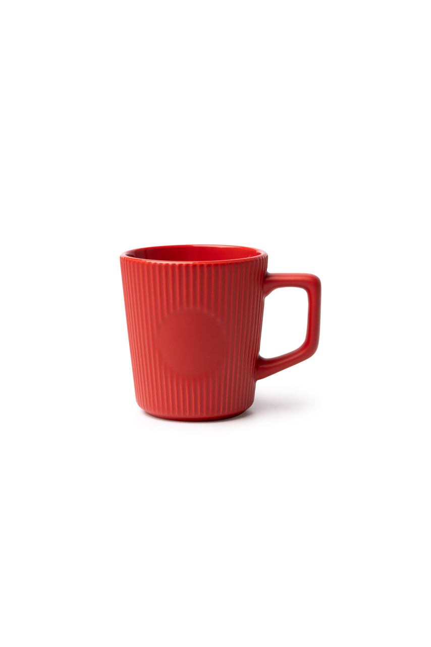 Red Matte Finish Ceramic Mug - 320ml