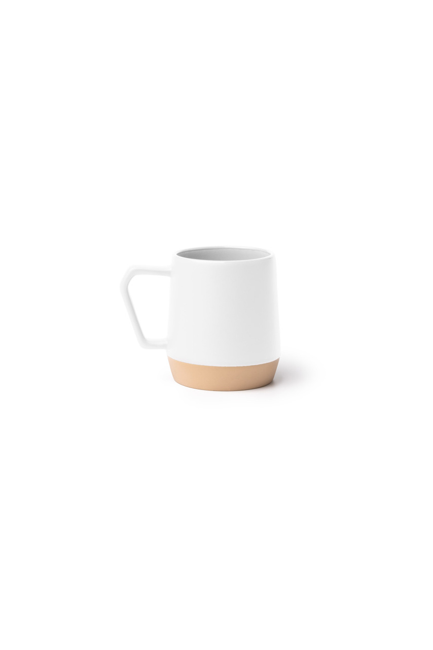 Modern Geometric Ceramic Mug - 320 ml