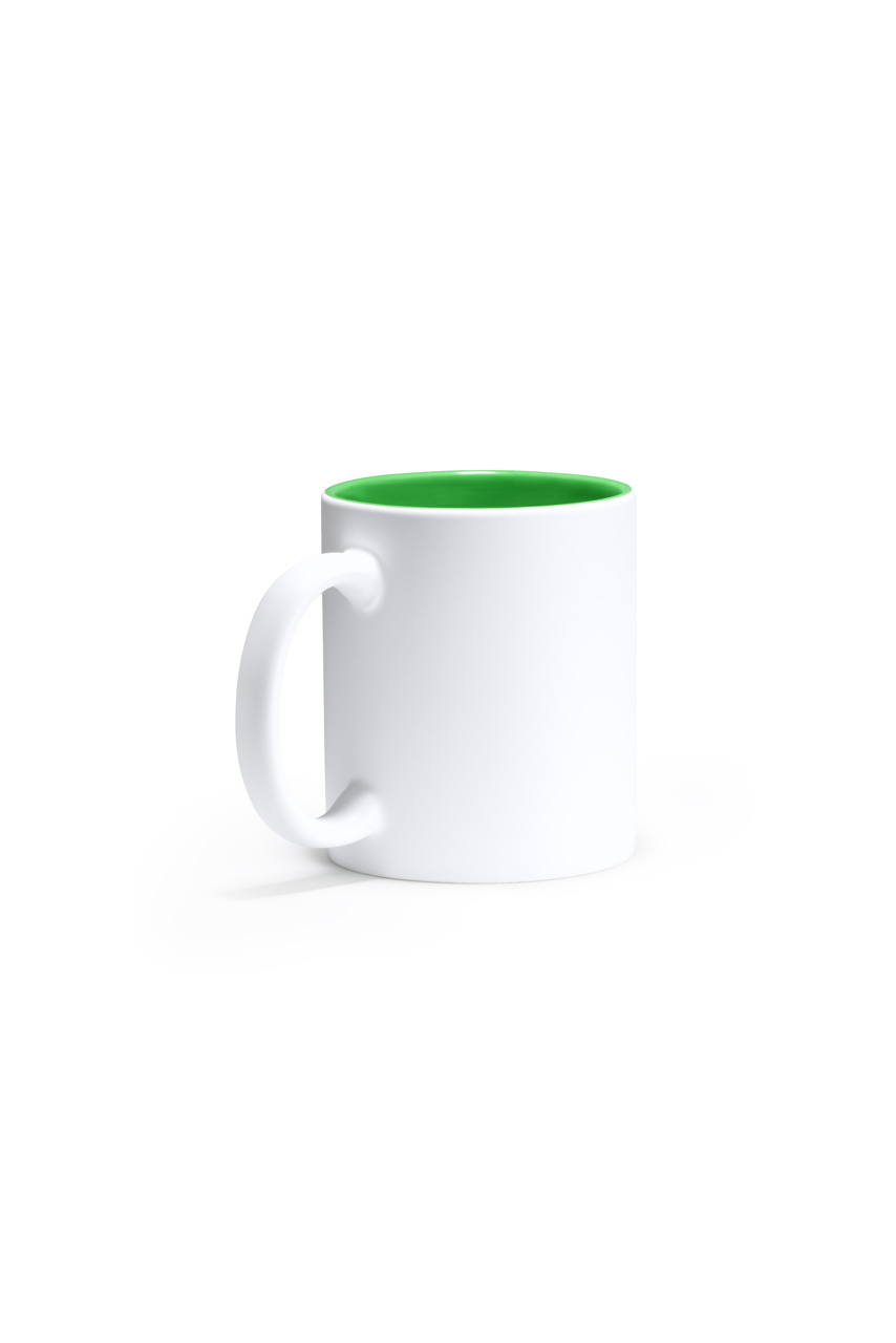 ROIBO Ceramic Mug with Colored Interior - 350 ml