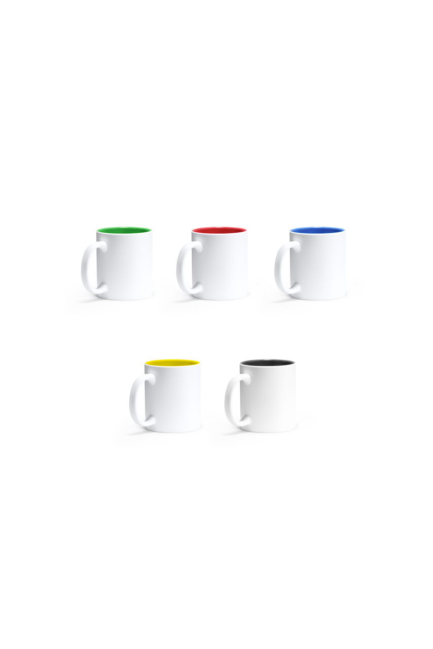 Cana Ceramică ROIBO cu Interior Colorat - 350 ml