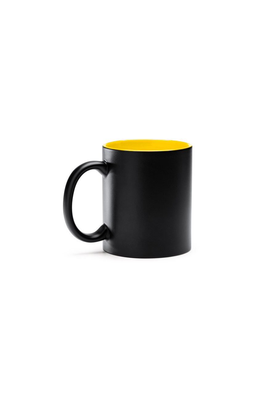 Cana Ceramică MACHA cu Interior Colorat - 350 ml