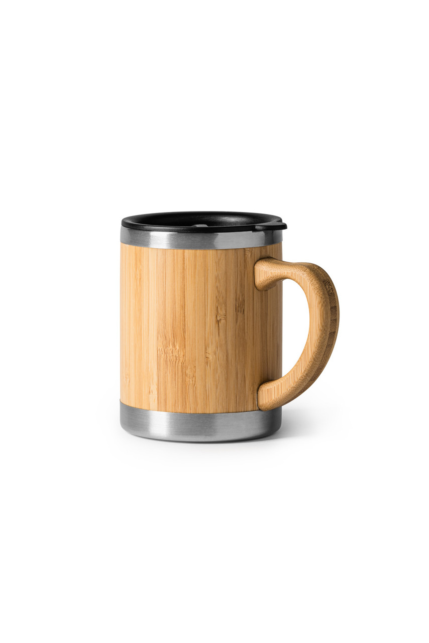 Eco-Friendly Bamboo and Stainless Steel Mug