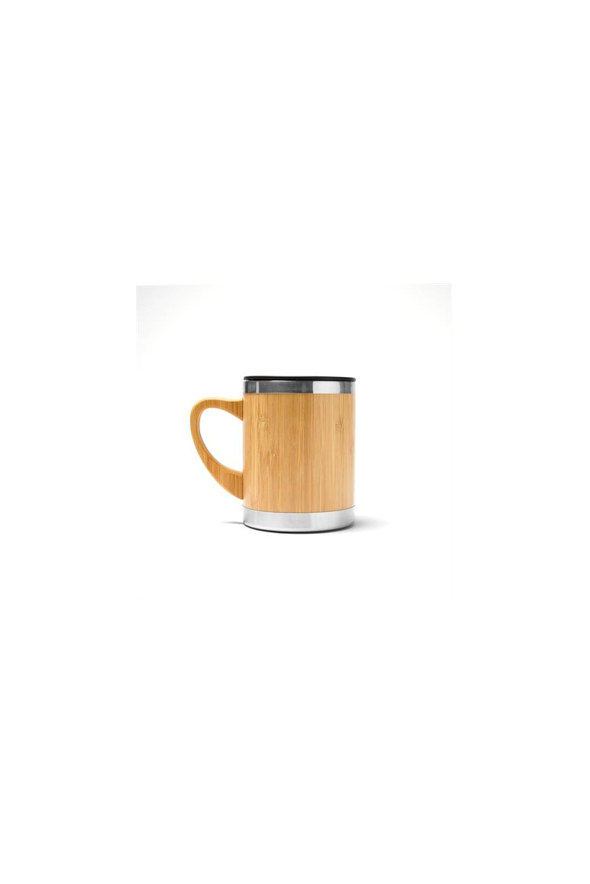 Eco-Friendly Bamboo and Stainless Steel Mug