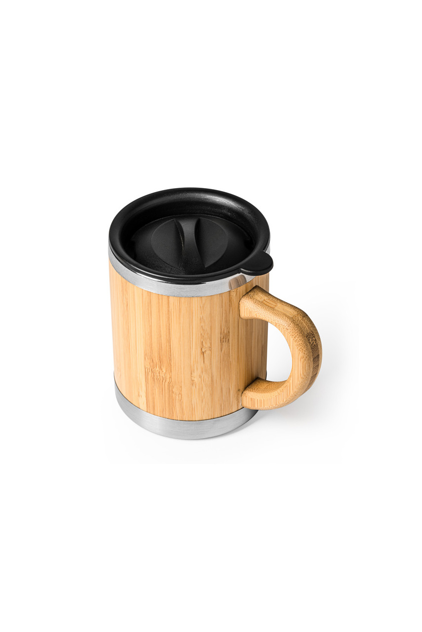 Eco-Friendly Bamboo and Stainless Steel Mug