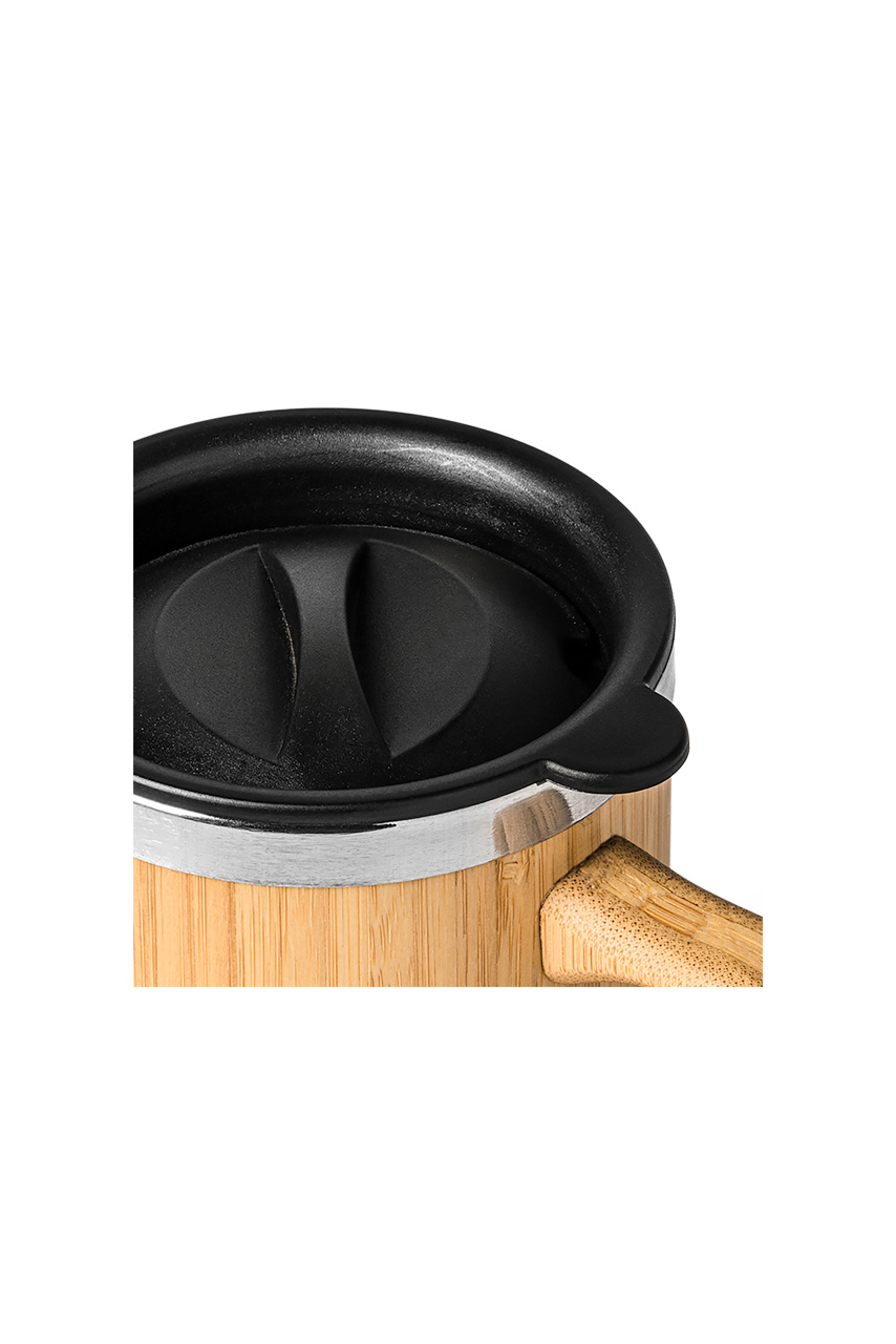 Eco-Friendly Bamboo and Stainless Steel Mug