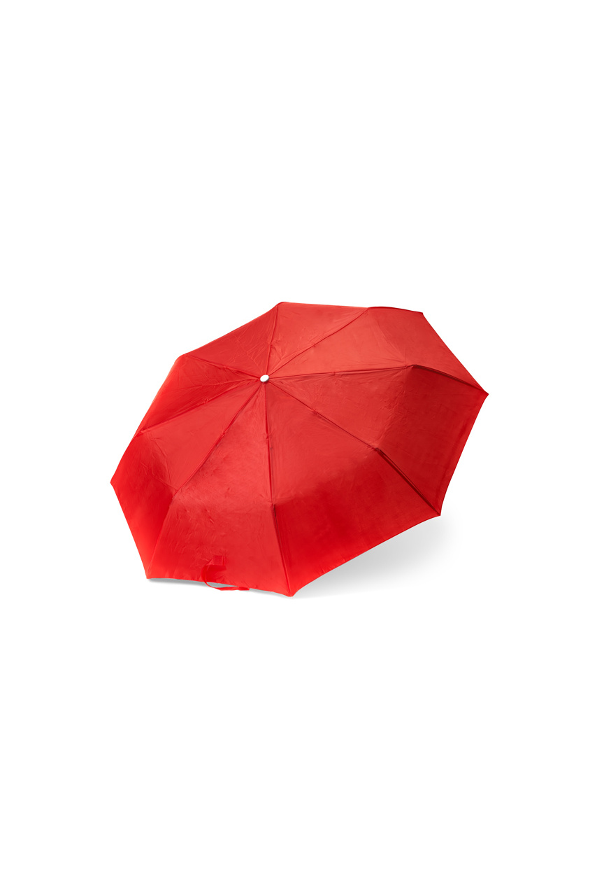 YAKU Foldable Red Umbrella - Compact and Stylish