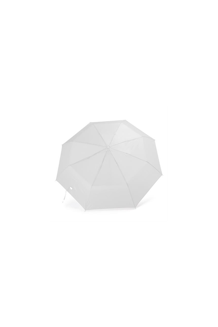 Umbrelă pliabilă eco din RPET cu mâner din lemn