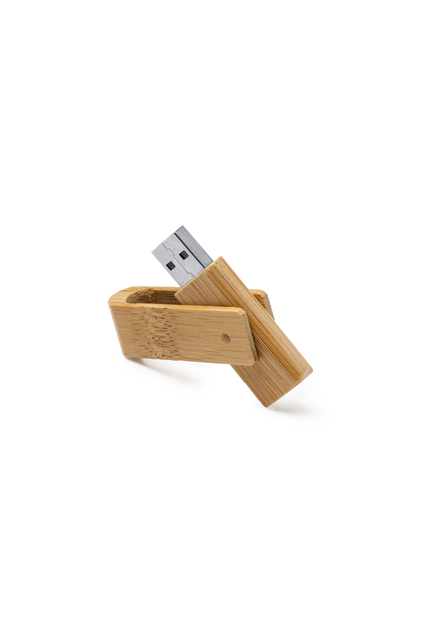 16GB Bamboo USB Memory Stick - Eco-Friendly Design