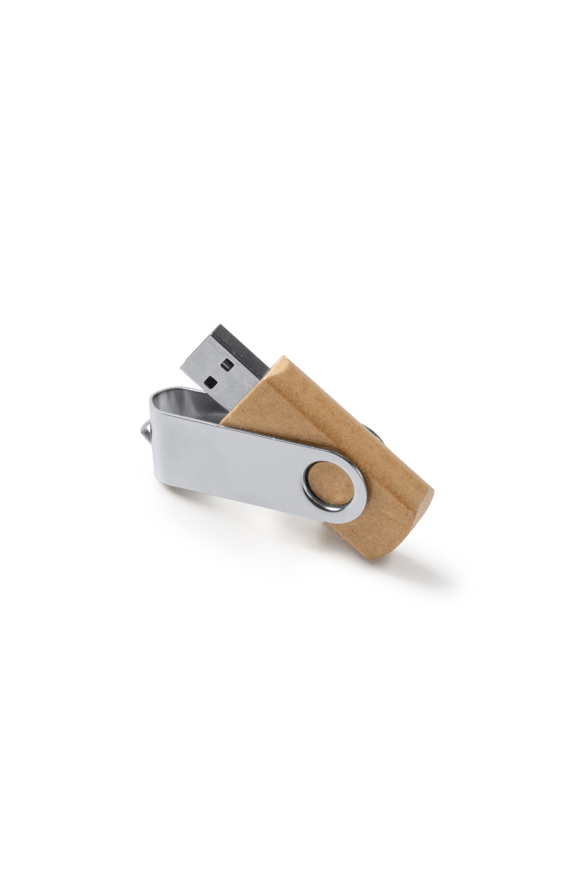 Stick USB Eco cu Clip Metalic, 16GB
